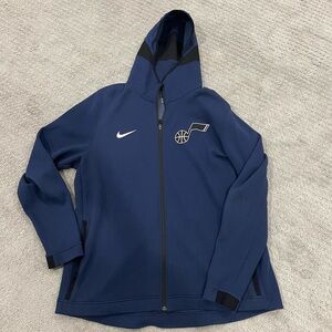 Nike Utah Jazz Blue Full-Zip Hoodie
